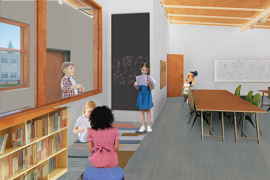 Rendering of interior