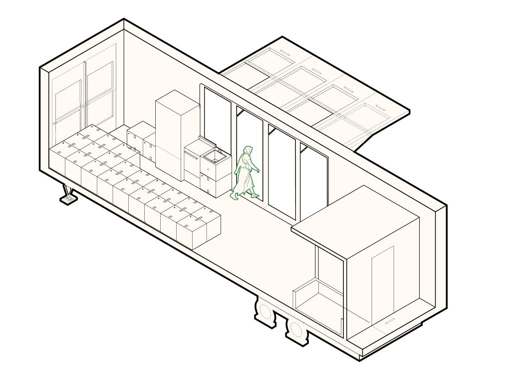 illustration of the housing kit