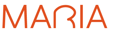 wordmark with text Maria